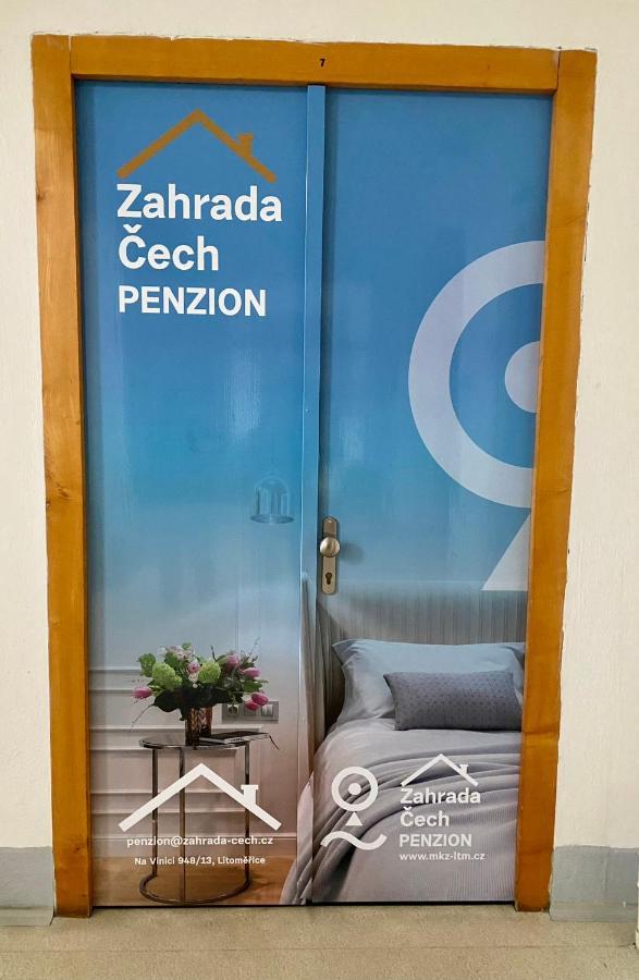Penzion Zahrada Cech Litoměřice Exteriör bild